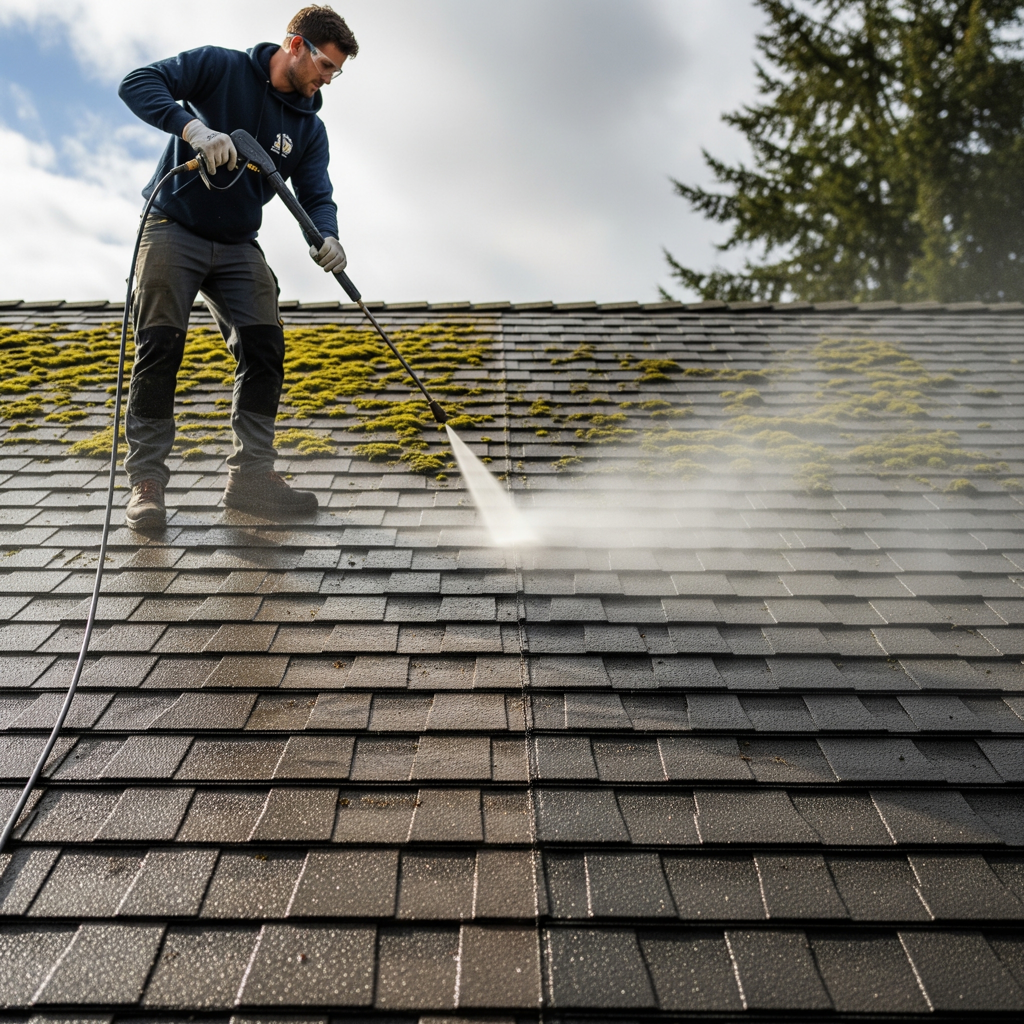 regular roof cleaning benefits