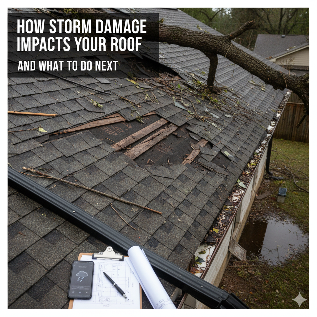 Storm Damage Roof Repair