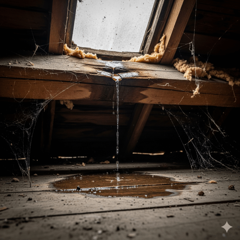 early signs of roof leaks