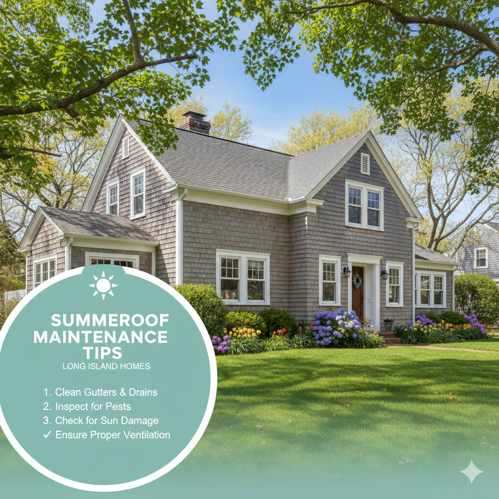 Summer Roof Maintenance