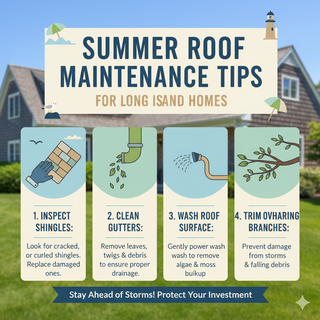 Summer Roof Maintenance