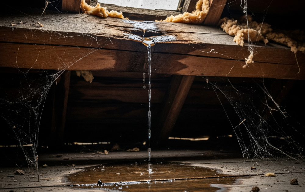 early signs of roof leaks