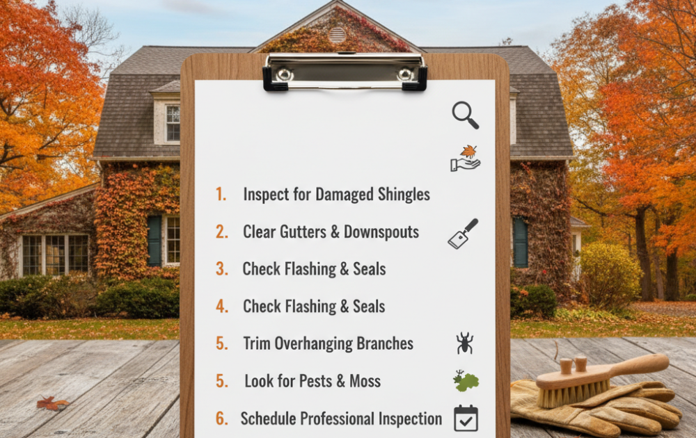 Fall Roof Maintenance Checklist