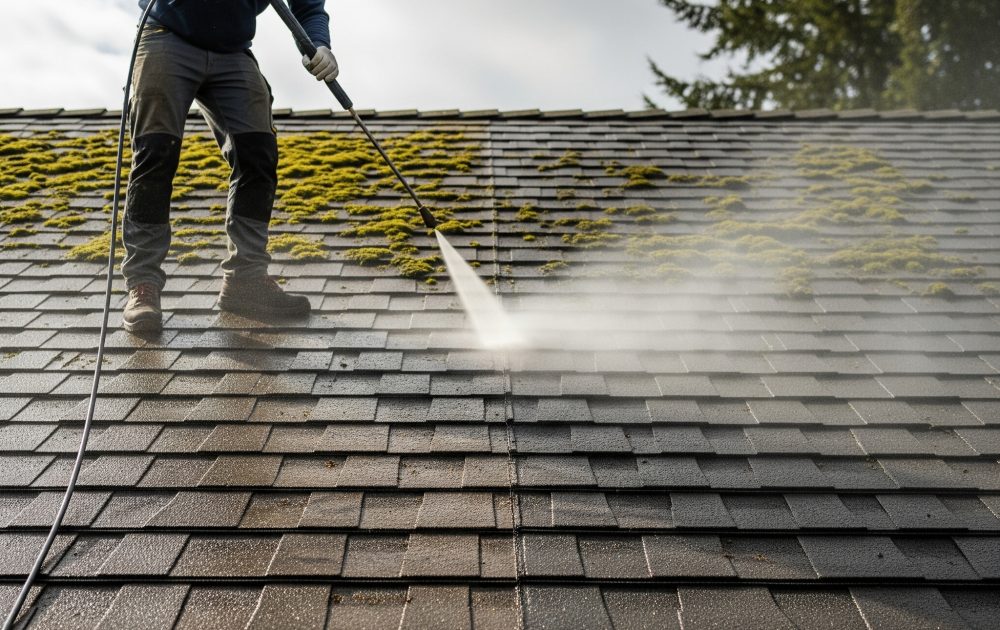 regular roof cleaning benefits